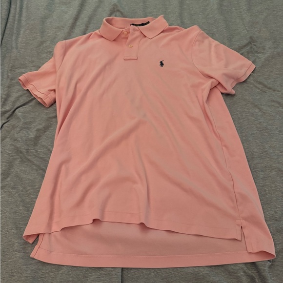Ralph Lauren Light Pink Polo Shirt - Picture 1 of 3